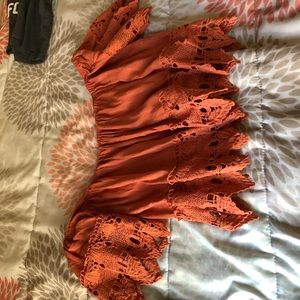 Off the Shoulder Crop Top